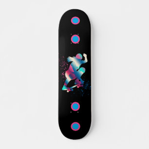 Vrouw Skateboarder Persoonlijk Skateboard