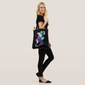 Vrouw Skateboarder Tote Bag (Op model)