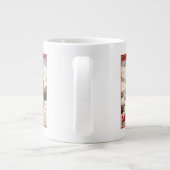 Vrouw Skier Overzien Adelboden Poster Grote Koffiekop (Achterkant)