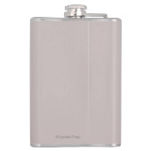 Vrouw Skier Overzien Adelboden Poster Heupfles (Achterkant)