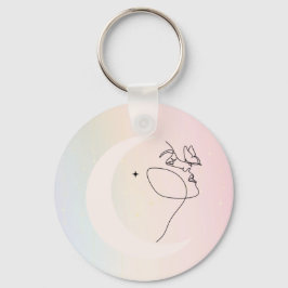 Vrouw Sleutelhanger