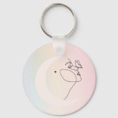 Vrouw Sleutelhanger (Achterkant)