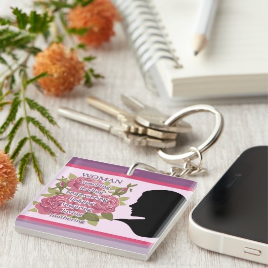 Vrouw Sleutelhanger (Voorkant Rechts)