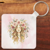 Vrouw Sleutelhanger (Achterkant)