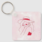 Vrouw Sleutelhanger (Voorkant)