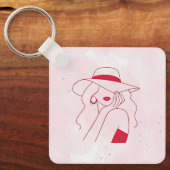 Vrouw Sleutelhanger (Voorkant)