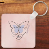 Vrouw Sleutelhanger (Achterkant)