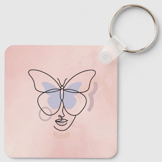 Vrouw Sleutelhanger (Achterkant)