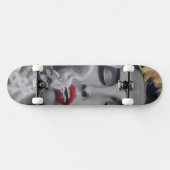 Vrouw Smoker Persoonlijk Skateboard (Horizontaal)