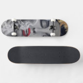 Vrouw Smoker Persoonlijk Skateboard (Horizontaal)