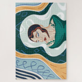 Vrouw Snake - Snake Head Lady Legpuzzel (Verticaal)