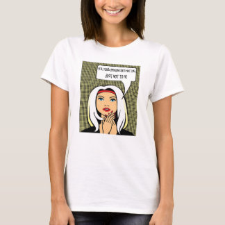 Vrouw stand-shirt #12 t-shirt