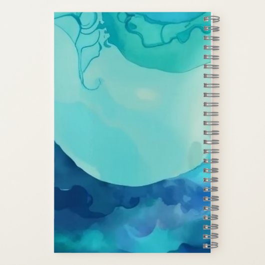 Vrouw staren door de lens...Spiraalvormig Notitieb Notitieboek (Achterkant)