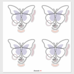 Vrouw Sticker