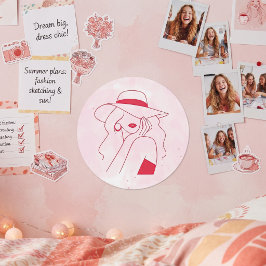 Vrouw Sticker