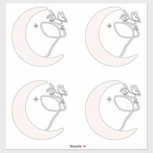 Vrouw Sticker