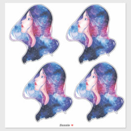 Vrouw Sticker