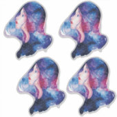 Vrouw Sticker (Voorkant)