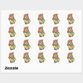 Vrouw Stickers (Vel)