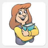 Vrouw Stickers (Voorkant)