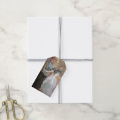 Vrouw Styling Dochter Haar (door Berthe Morisot) Cadeaulabel (Met Touw)