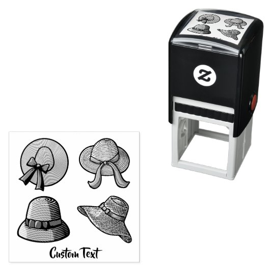 Vrouw Summer Petten Beige Zelfinktende Stempel (In situ)