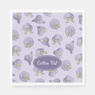 Vrouw Summer Petten Lila Servet