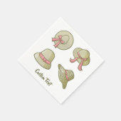 Vrouw Summer Petten Yellow Servet (Hoek)