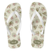 Vrouw Summer Petten Yellow Teenslippers (Voetbed)