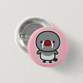 vrouw Sunda zebra finch Ronde Button 3,2 Cm (Voorkant /achterkant)