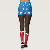 Vrouw Superheld Leggings (Achterkant)