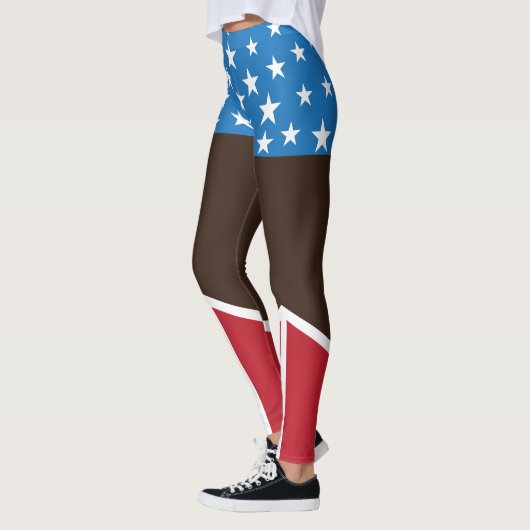 Vrouw Superheld Leggings (Links)