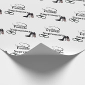 VROUW SUPREMACIE CADEAUPAPIER (Hoek)