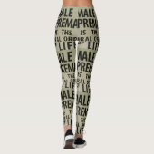 VROUW SUPREMACIE IS DE NATUURLIJKE VOLGORDE VAN HE LEGGINGS (Achterkant)