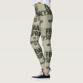 VROUW SUPREMACIE IS DE NATUURLIJKE VOLGORDE VAN HE LEGGINGS (Links)
