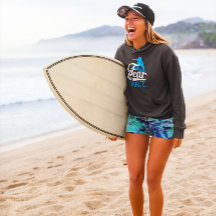Vrouw Surfer Vrees Geen Golf Vrouwen Surfen