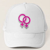 Vrouw Symbol Lesbian Love Pet (Voorkant)