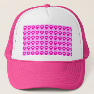 VROUW SYMBOLEN TRUCKER PET