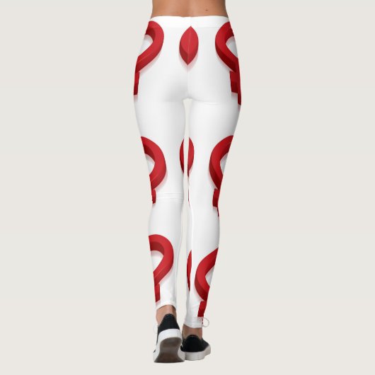 VROUW SYMBOOL LEGGINGS (Achterkant)