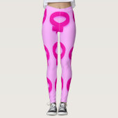 VROUW SYMBOOL LEGGINGS (Voorkant)