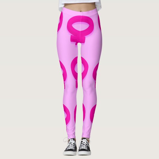 VROUW SYMBOOL LEGGINGS (Voorkant)