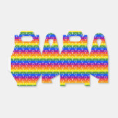Vrouw Symbool regenboogpatroon Bedankdoosjes (Uitgevouwen)