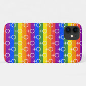 Vrouw Symbool regenboogpatroon Case-Mate iPhone Case (Achterkant (horizontaal))