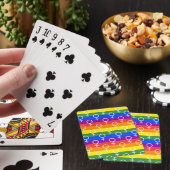 Vrouw Symbool regenboogpatroon Pokerkaarten (Insitu)