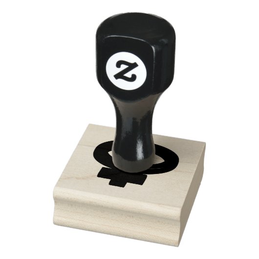VROUW SYMBOOL RUBBERSTEMPEL (Stempel)