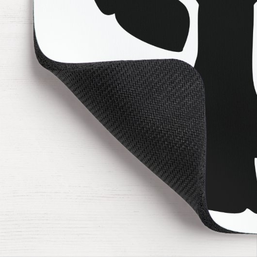 Vrouw symbool solidariteit hand muismat (Hoek)