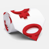 VROUW SYMBOOL STROPDAS (Opgerold)