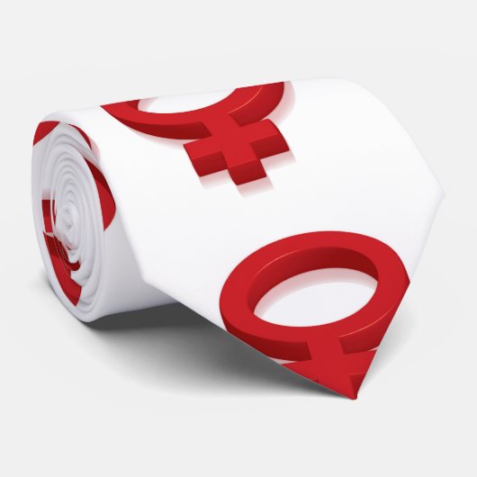 VROUW SYMBOOL STROPDAS (Opgerold)