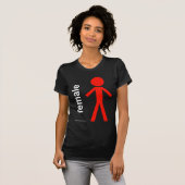 Vrouw T-shirt (Voorkant volledig)