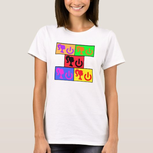 Vrouw T-shirt (Voorkant)